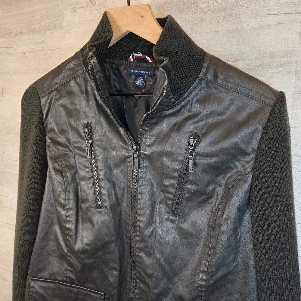 Tommy Hilfiger Mixed Media Jacket